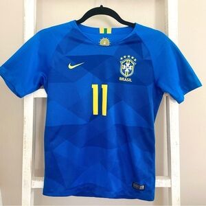 authentic 2018 nike brazil coutinho jersey​​​
